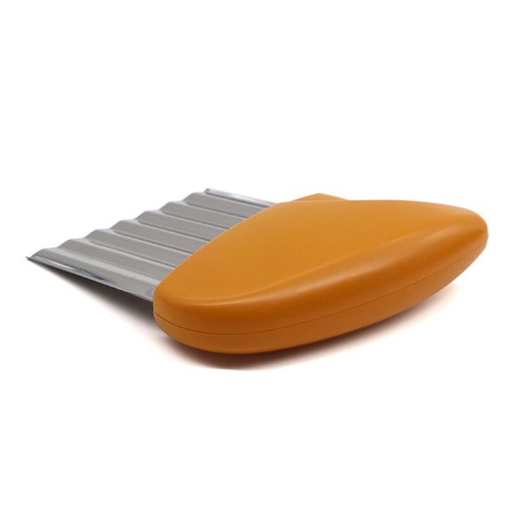 Crinkle cutter for any Vegetable potato chip cutter Stainless Steel Slicer frenc - Picture 5 of 7